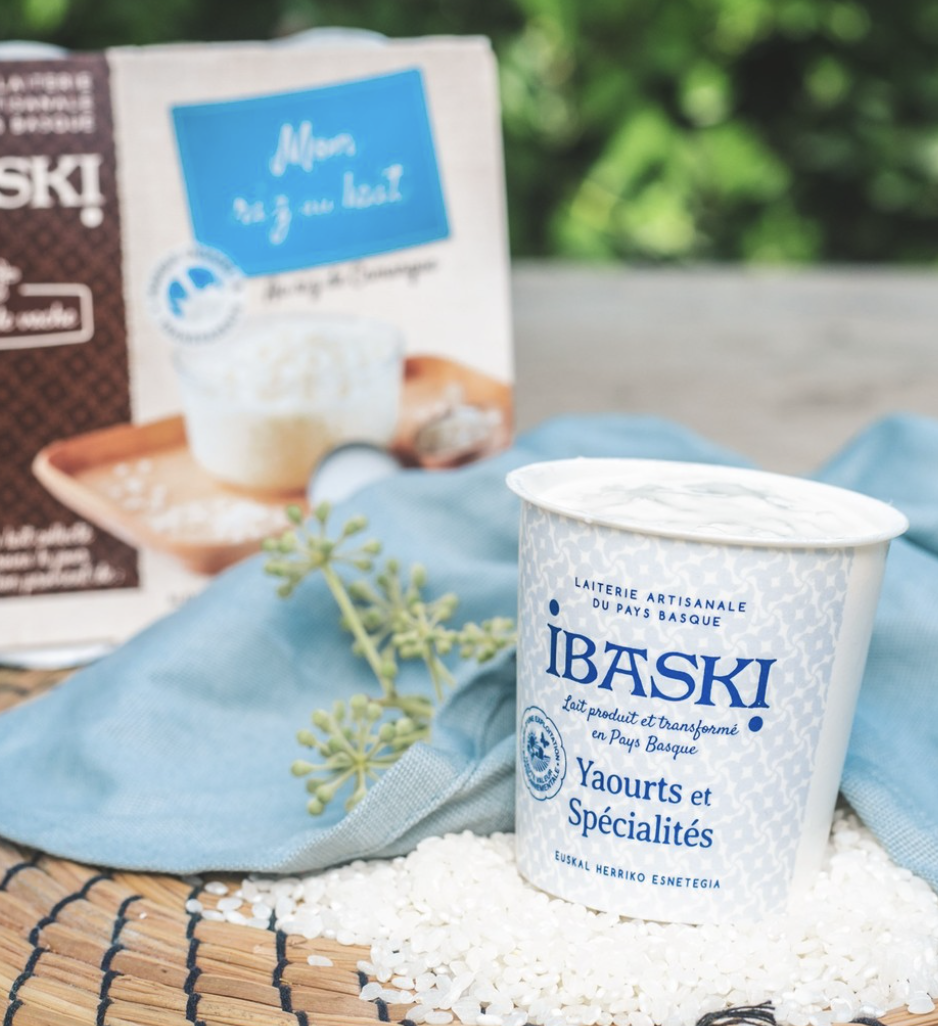 Riz au lait nature carton - Ibaski