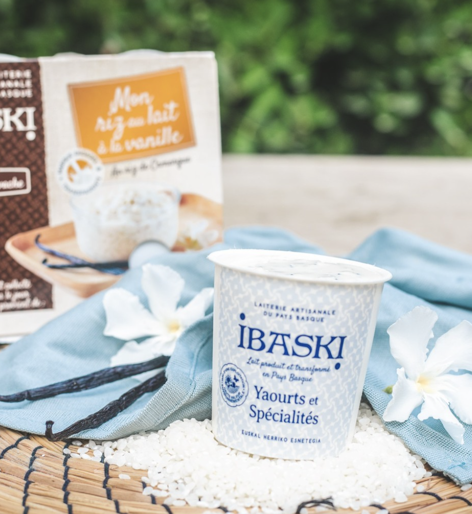 Riz au lait vanille carton - Ibaski