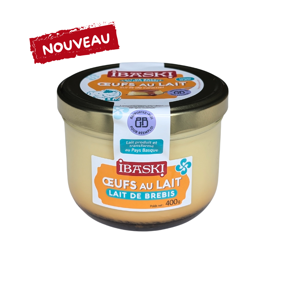 Œufs au lait de brebis