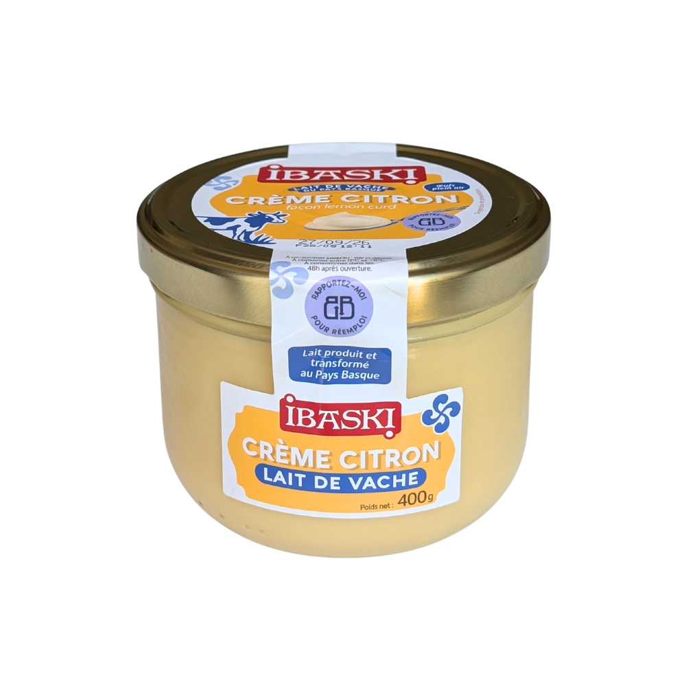 Crème gourmande citron