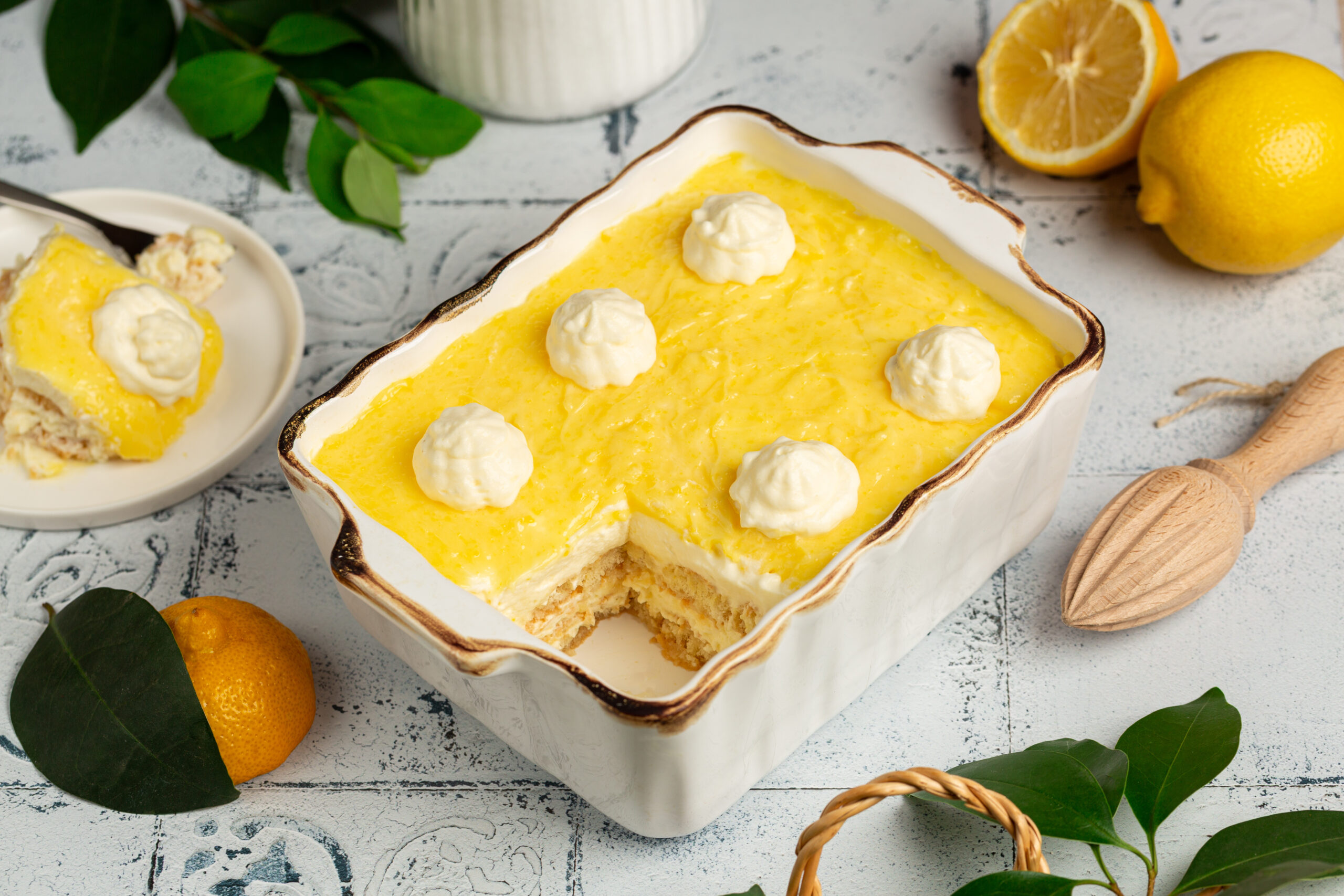 Tiramisu au citron Ibaski